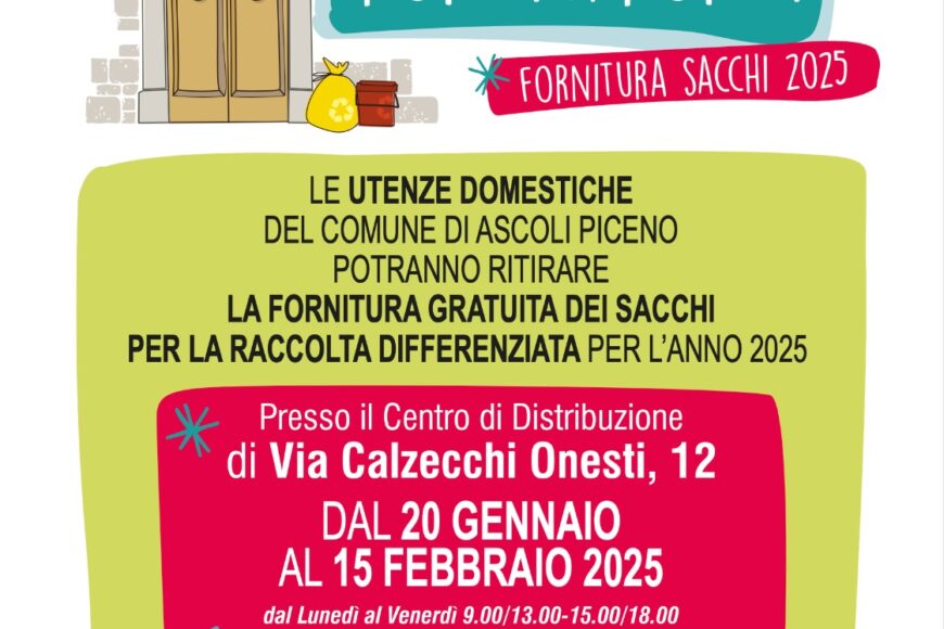 Ascoli Piceno – Avviso dal 20 Gennaio al 15 Febbraio